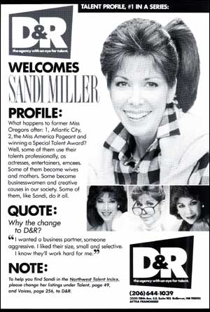 D&R Sandi Miller ad